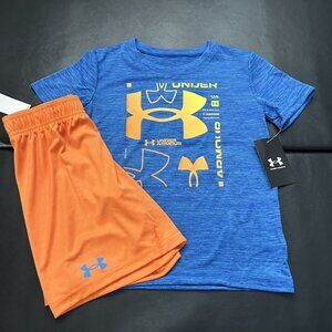 NWT Under Armour Athletic Set Boys Size 5